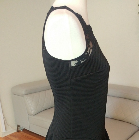 Arrogant Cat Skater Dress with Lace Trim size 6 - Picture 7 of 7